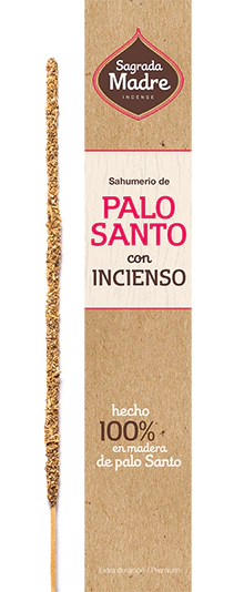 Sahumerios naturales de Palo Santo con Incienso Caja 8 unidades Sagrada Madre - comprar online