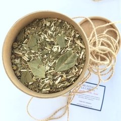 BLEND DE YERBA MATE ORGÁNICA "SE ME ESTALLA LA CABEZA" CON MANZANILLA, MENTA Y LAUREL. 350 GR - comprar online