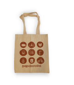 BOLSA TOTE BAG ECOLÓGICA DE TELA BY SENTIDA BOTÁNICA