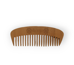 Peine Holístico de madera natural modelo clásico