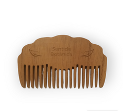 Peine de madera diseño exclusivo Sentida Botánica
