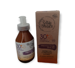 PROTECTOR SOLAR +30 FACIAL Y CORPORAL SENTIDA BOTÁNICA 125ML
