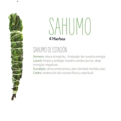 SAHUMO NATURAL DE HIERBAS DE ESTACIÓN - SAGRADA MADRE - comprar online