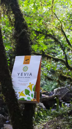 Imagen de YEVIA HOJAS DE STEVIA NATURAL EN POLVO PARA REPOSTERÍA 50 gr