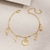 PULSEIRA MISTÉRIO GOZOSO DOURADA - comprar online