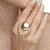 ANEL ESPIRAL REDONDO METAL - comprar online
