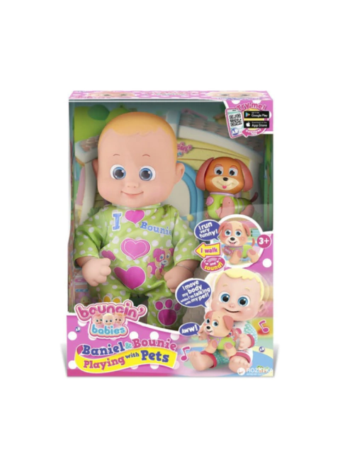 Baniel babies jugando con mi mascota