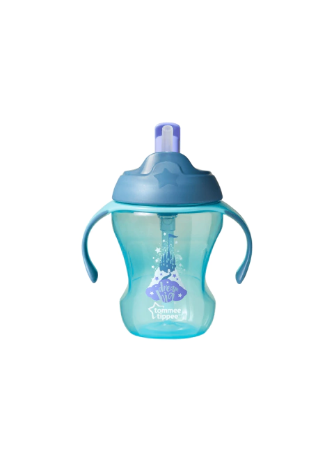 Vasos 230 Ml Trainer Straw Cup X1 Tommee Tippee