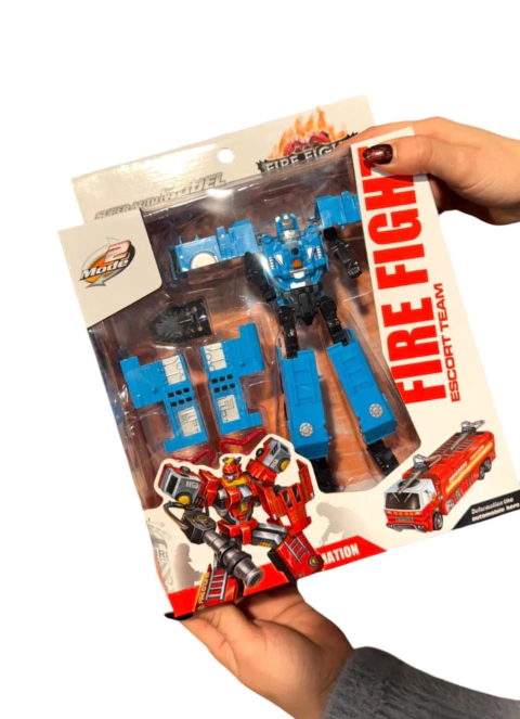 Robot Bombero Transformable Shine - comprar online