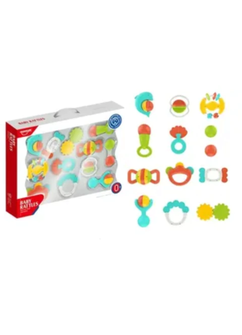 Set de Regalo Sonajeros y Mordillos 12 piezas Huanger - comprar online