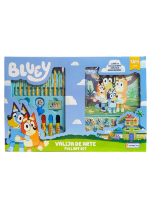 Valija de Arte - Bluey