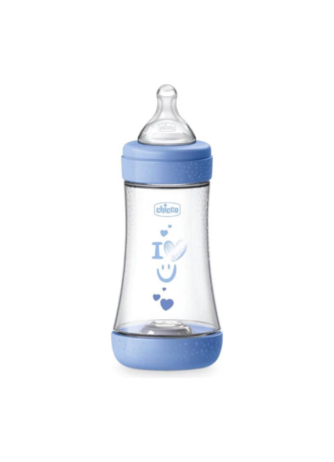 Biberon Chicco Perfect 5 240ml Azul