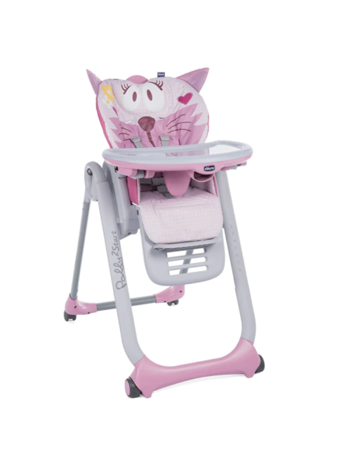 Silla De Comer Chicco Polly2Start trona miss pink