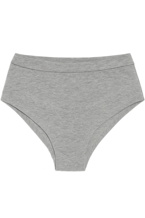 Bombacha estilo trusa de modal talle S gris - comprar online