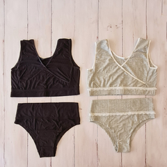 Conjunto 90/95 Anette Morley negro - comprar online
