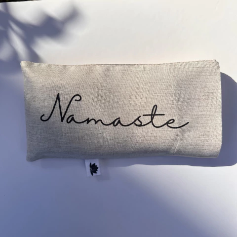 Almohadilla Ocular Lino Estampado - comprar online