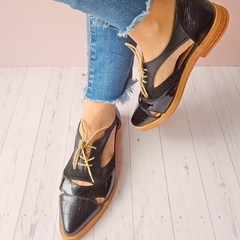 Mocasín Santino Negro - comprar online