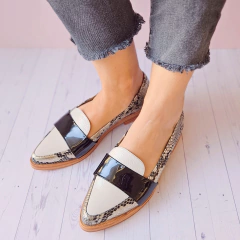 Chatita Maitena Reptil Gris oscuro