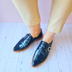 Mocasín Selene Azul - tienda online