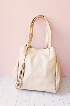 Cartera Margot Nude Perlado