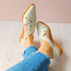 Sandalias Valentina off white