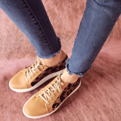 Zapatillas Maggie Suela y Animal Print