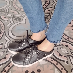 Zapatillas Zuecos Emma Negro