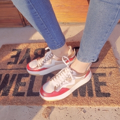 Zapatillas Brooke Bordo y Nude - comprar online