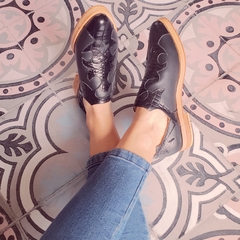 Mocasín Joe Negro - comprar online