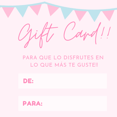 Gift Card - comprar online