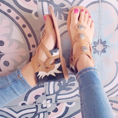 Sandalias Cayetana Negro y Suela - buy online