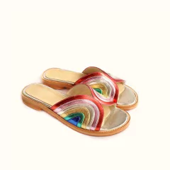 Sandalias Rainbow metalizadas - tienda online