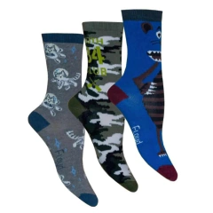 Imagen de 3 Pares Medias Estampadas Juveniles Floyd