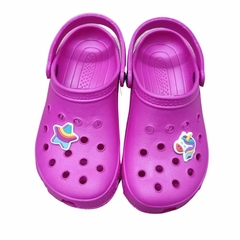 Zueco de goma infantil liso