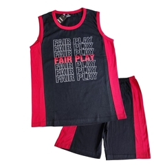 Pijama Infantil Remera Y Short Gamer - comprar online