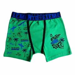 Boxer Juvenil Estampado Elemento