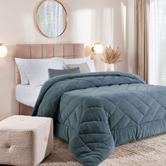 Edredon Reversible Ottawa King Size en internet