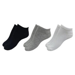 3 Pares de Soquetes Lisos