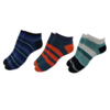 3 Pares de Soquetes Rayados