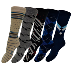 3 Pares Medias De Hombre Floyd Diseños Clasicos