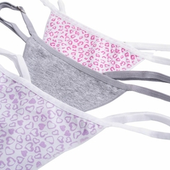 Pack X 3 Bombachas Colaless Regulables Estampadas