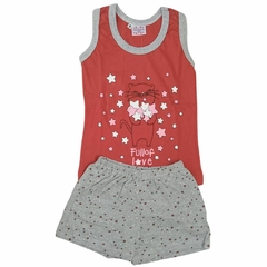 Pijama de nena de algodón "Estrellitas" - Rio Mejor