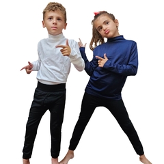 Polera Manga Larga Termica frisada Infantil
