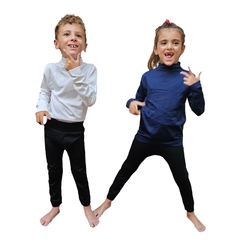 Polera Manga Larga Termica frisada Infantil - tienda online