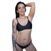 Bikini Top fruncido con vedetina regulables