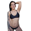 Bikini Top fruncido con vedetina regulables