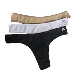 Pack x 3 colaless de algodón surtidas - tienda online