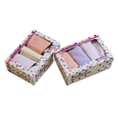 Imagen de Pack en caja 3 Minishorts lisos de nena
