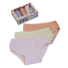 Pack en caja 3 bombachas lisas de nena