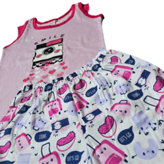 Pijama de nena de algodón Cámara - tienda online